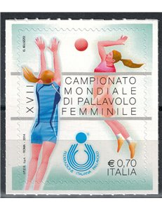 ITALIA 2014 Pallavolo femminile MNH**
