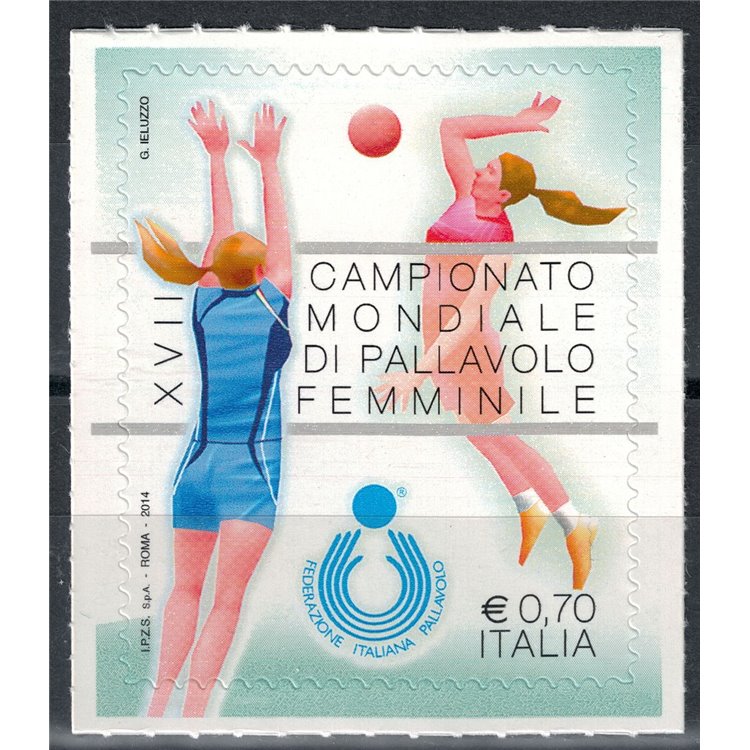 ITALY 2014 Women's Volleyball MNH**