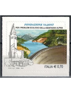 ITALY 2014 Vajont Foundation MNH**
