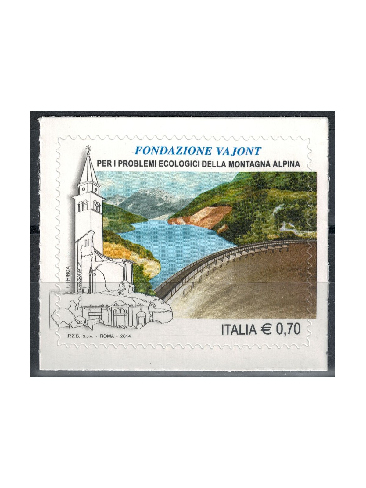 ITALY 2014 Vajont Foundation MNH**
