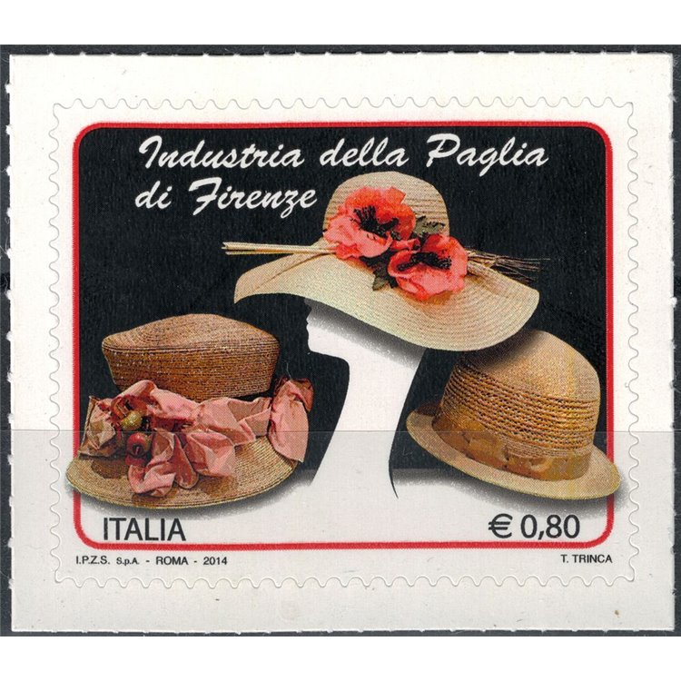 ITALIA 2014 Industria della paglia MNH**
