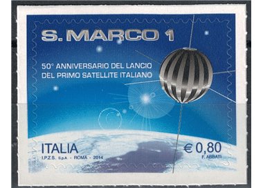 ITALIA 2014 Satellite San Marco 1 MNH**