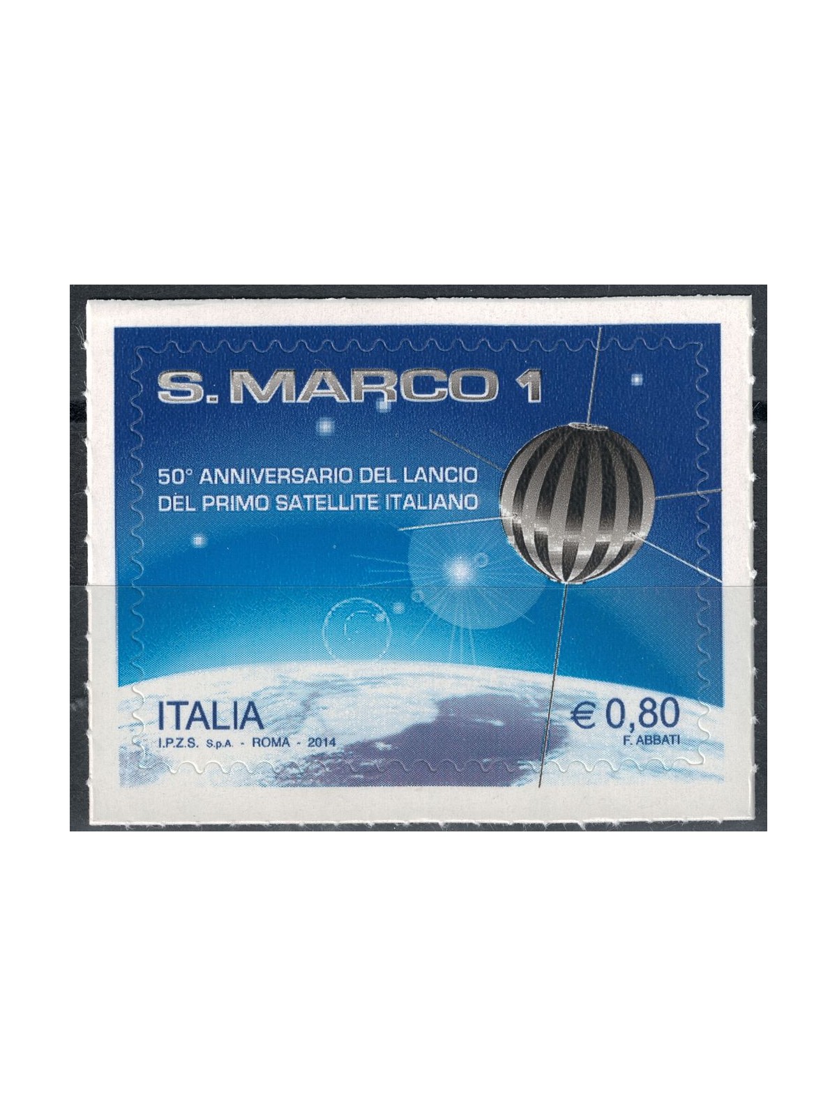 ITALY 2014 Satellite San Marco 1 MNH**