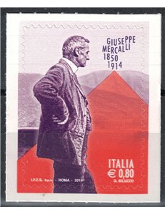 ITALIA 2014 Giuseppe Mercalli MNH**