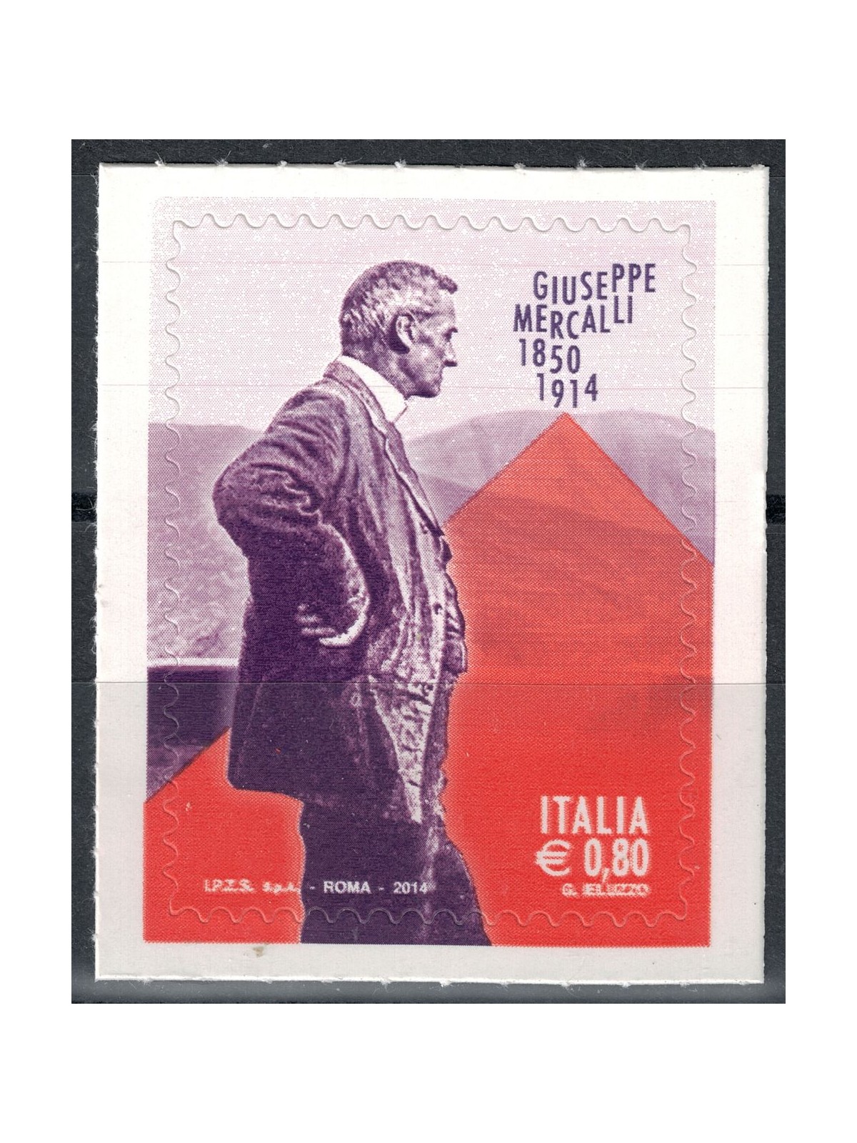 ITALIA 2014 Giuseppe Mercalli MNH**