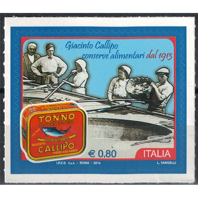 ITALY 2014 Canned Food Callipo MNH**