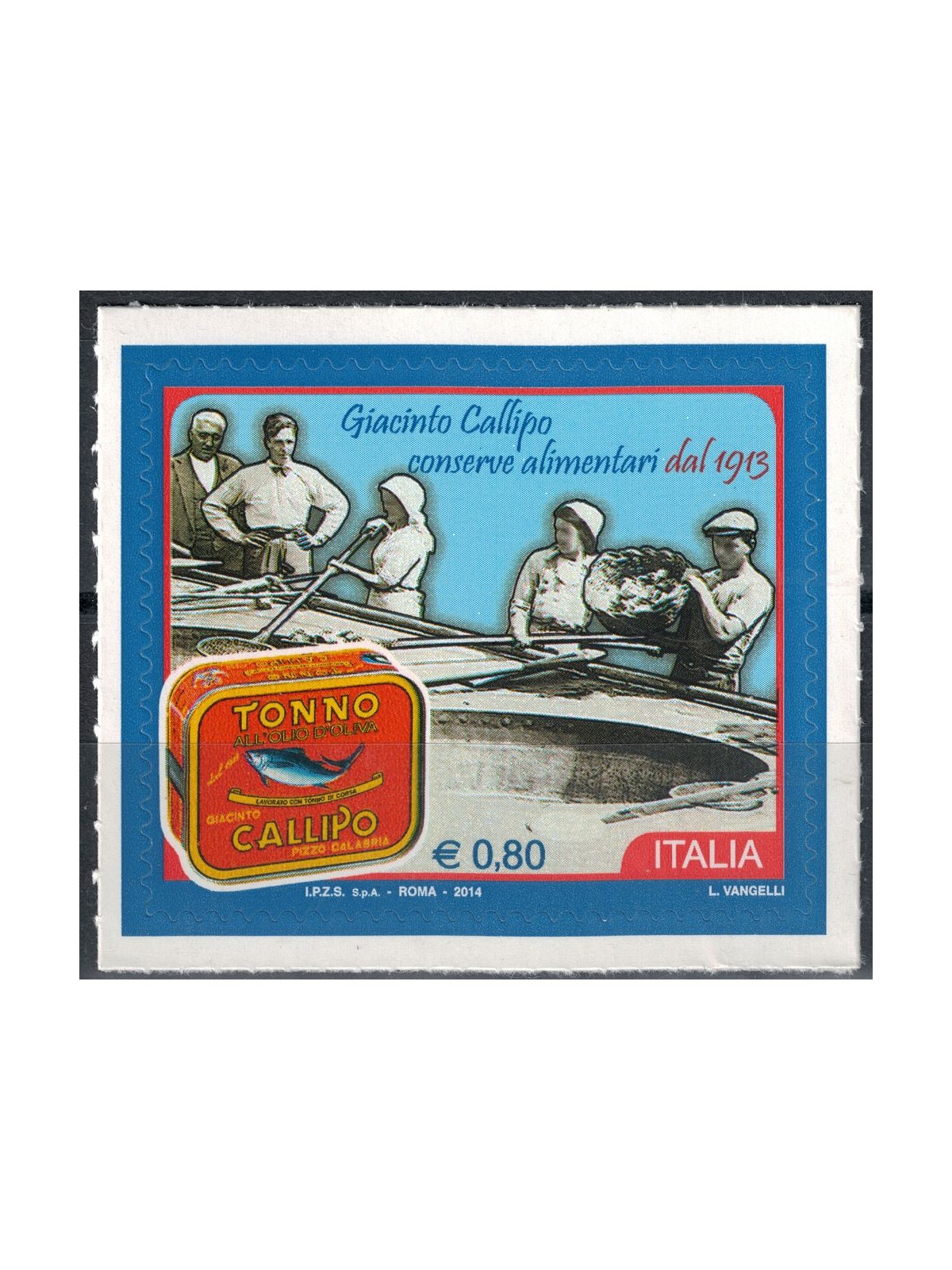 ITALIA 2014 Conserve alimentari Callipo MNH**