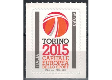 ITALY 2015 Turin capital of sport MNH**