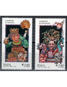 ITALY 2015 Folklore 2v MNH**