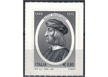 ITALY 2015 Aldo Manuzio MNH**