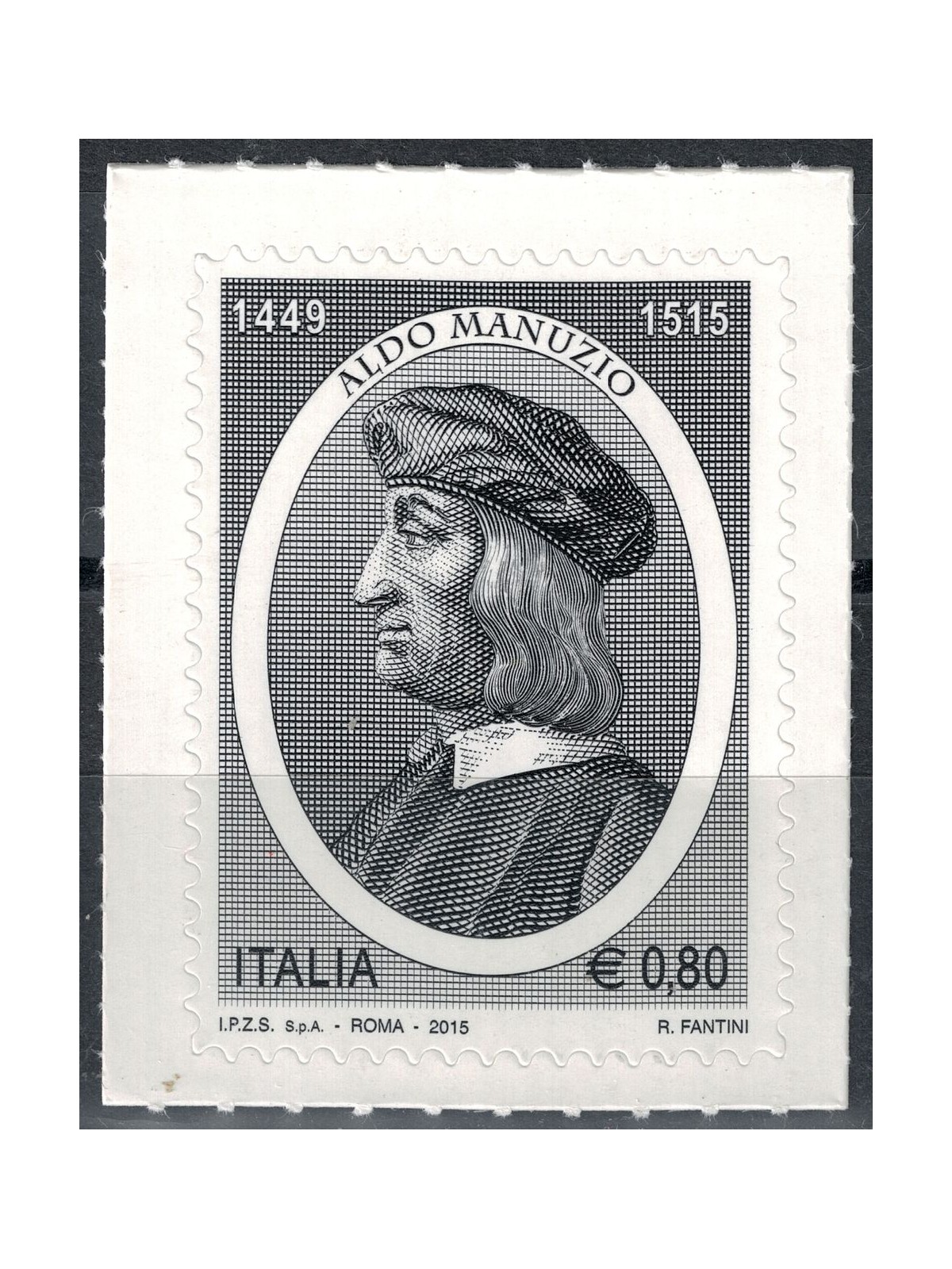 ITALY 2015 Aldo Manuzio MNH**