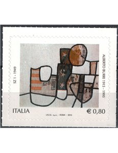 ITALIA 2015 Alberto Burri MNH**