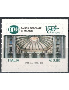 ITALY 2015 Banca Popolare di Milano MNH**