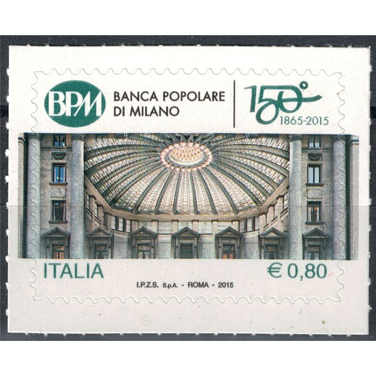 ITALY 2015 Banca Popolare di Milano MNH**