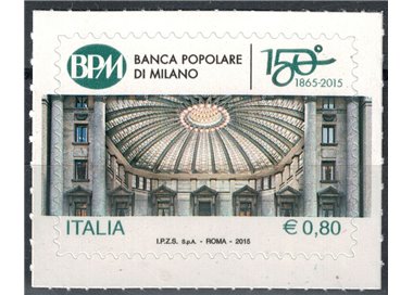 ITALIA 2015 Banca Popolare di Milano MNH**
