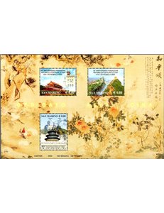 SAN MARINO 2004 Omaggio alla Cina BF MNH**