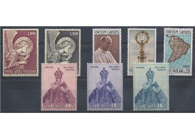 VATICANO 1968 Annata Completa 8v MNH**