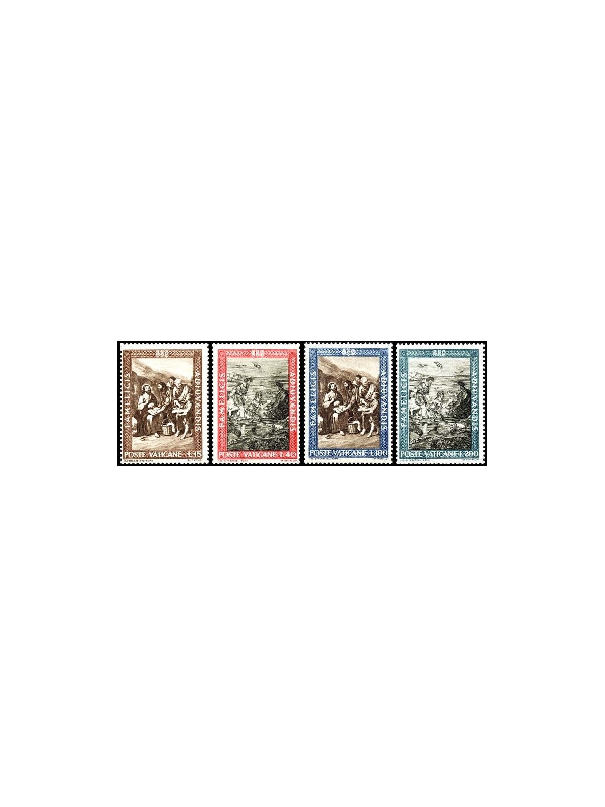 VATICANO 1963 Campagna mondiale contro la fame 4v MNH**