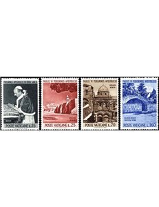 VATICAN 1964 Pilgrimage of Paul VI 4v MNH**