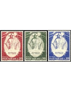 VATICAN 1969 Easter 3v MNH**