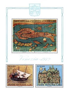 VATICAN 1972 Save Venice s/s MNH**