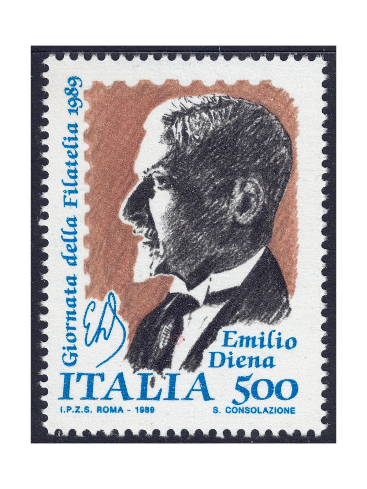 ITALY 1989 Philately Day MNH**