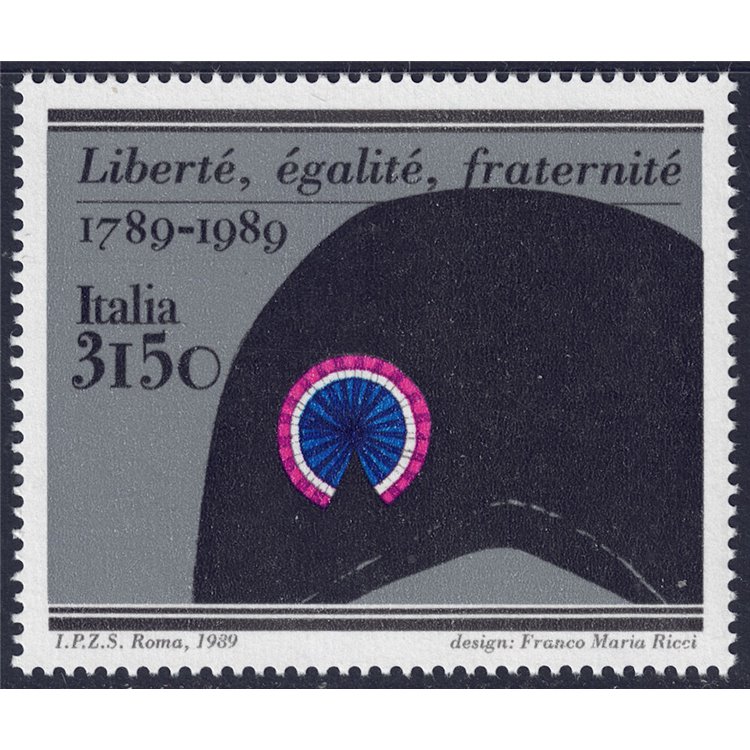 ITALIA 1989 Rivoluzione francese MNH**