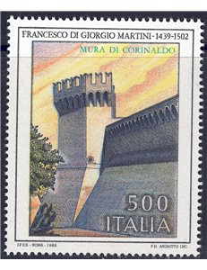 ITALY 1989 Francesco di Giorgio Martini MNH**