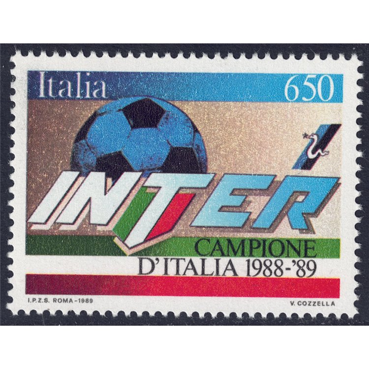 ITALY 1989 Inter champion MNH**