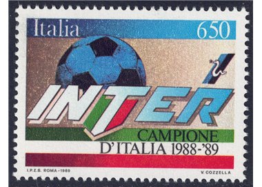 ITALIA 1989 Inter campione MNH**