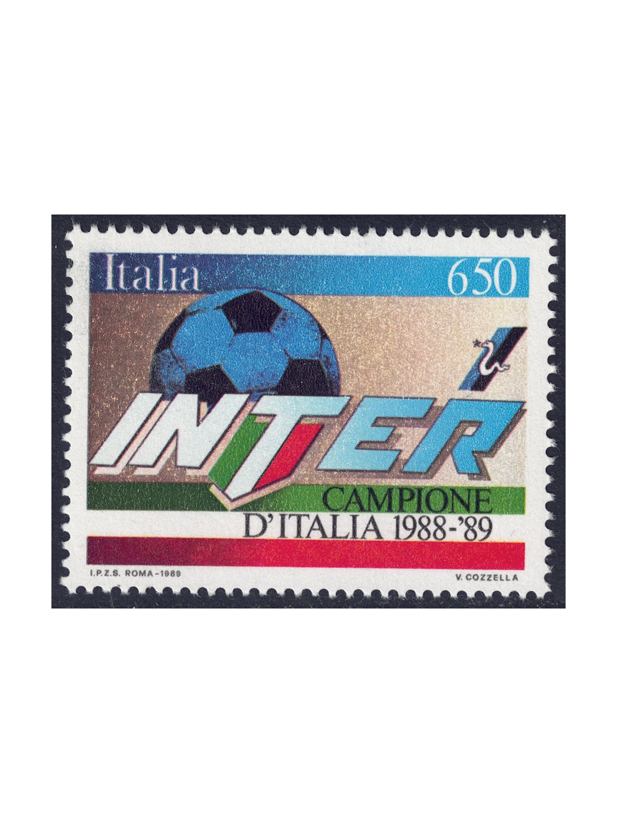 ITALY 1989 Inter champion MNH**