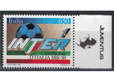 ITALY 1989 Inter champion with appendix MNH**