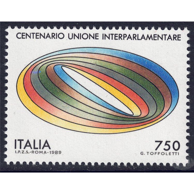 ITALY 1989 Inter-Parliamentary Union MNH**