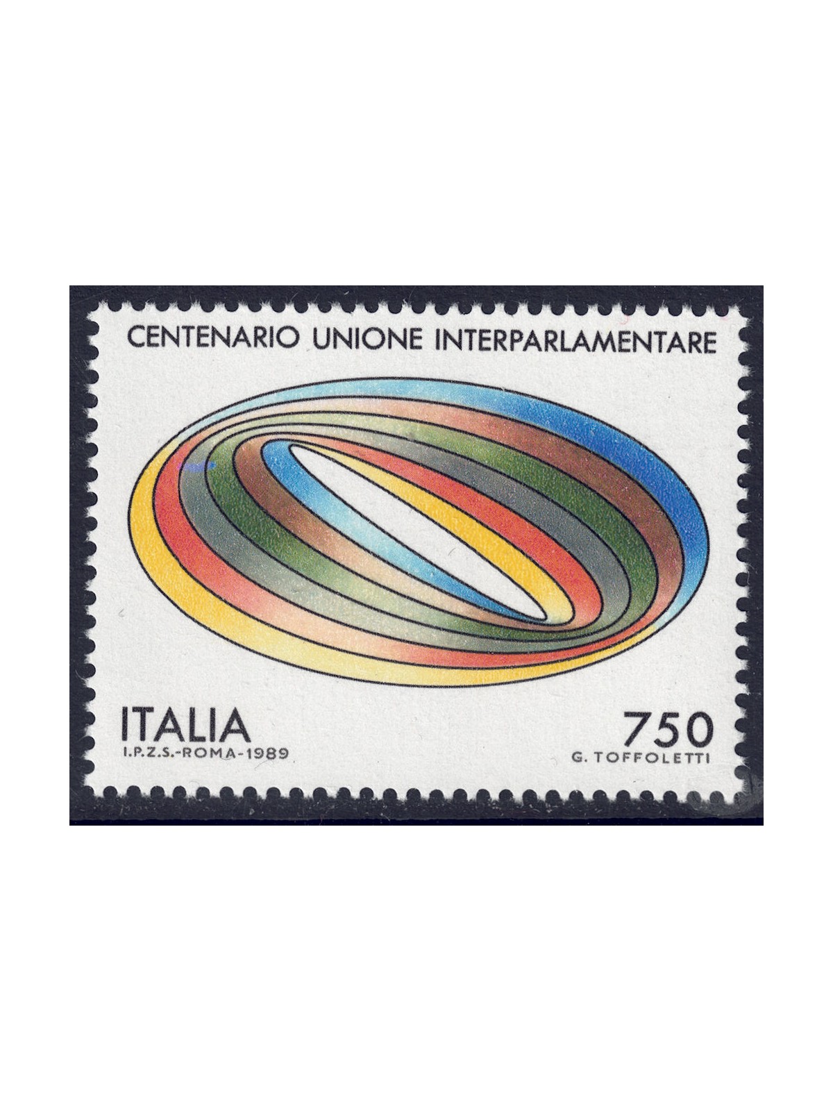 ITALY 1989 Inter-Parliamentary Union MNH**