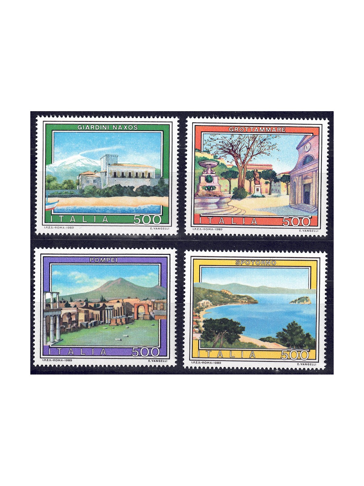 ITALIA 1989 Turismo 4v MNH**