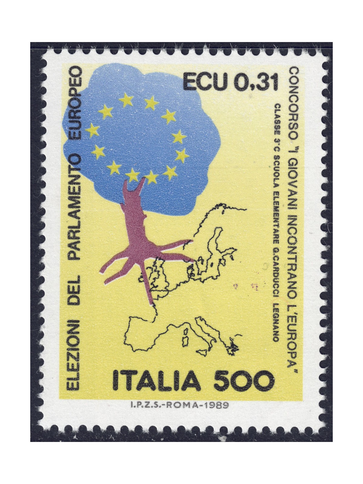 ITALY 1989 European Parliament MNH**