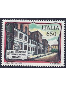 ITALY 1989 Giuseppe Parini High School MNH**