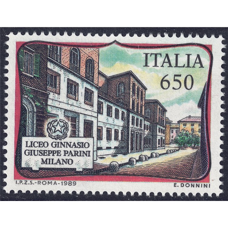 ITALIA 1989 Liceo Giuseppe Parini MNH**