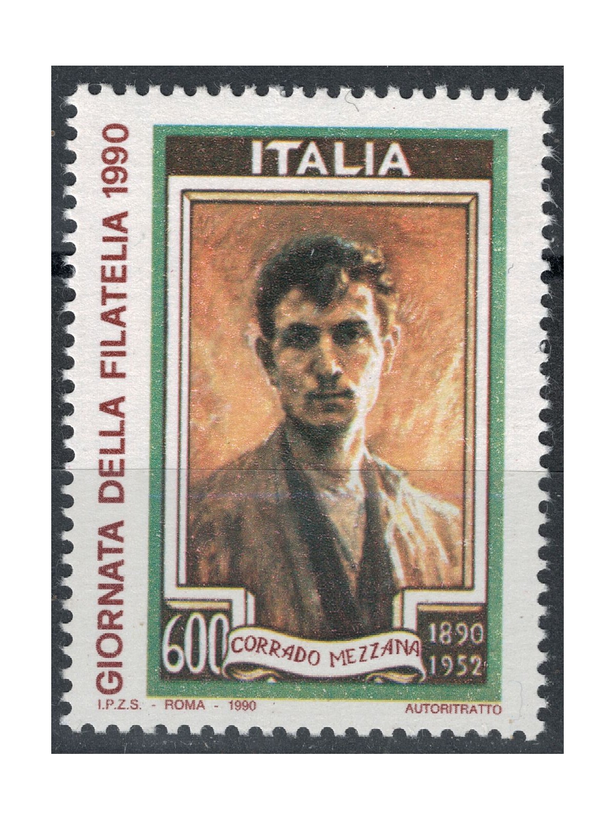 ITALIA 1990 Giornata della filatelia MNH**