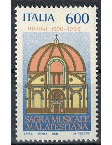 ITALY 1990 Malatesta Musical Festival MNH**