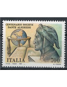ITALY 1990 Dante Alighieri MNH**