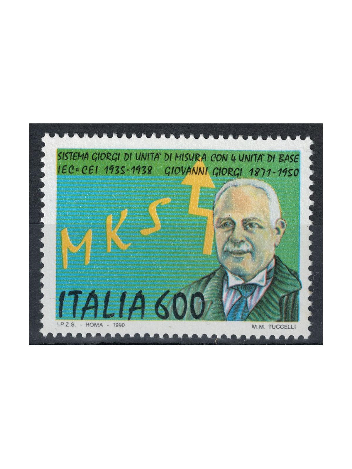 ITALY 1990 MKS Giorgi MNH System**