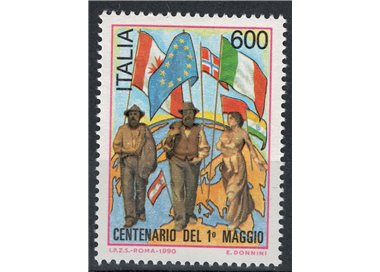 ITALY 1990 Centenary of May 1st MNH**