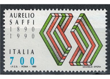 ITALY 1990 Aurelio Saffi MNH**