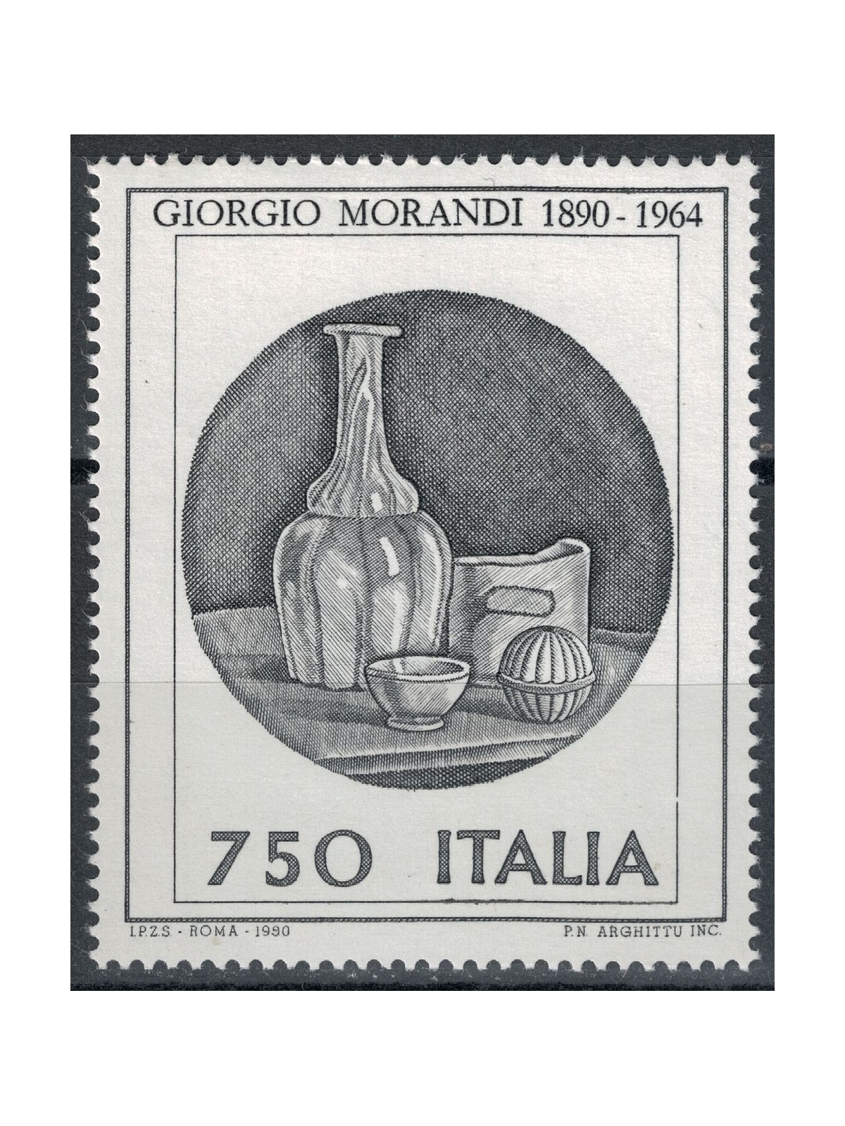 ITALY 1990 Giorgio Morandi MNH**