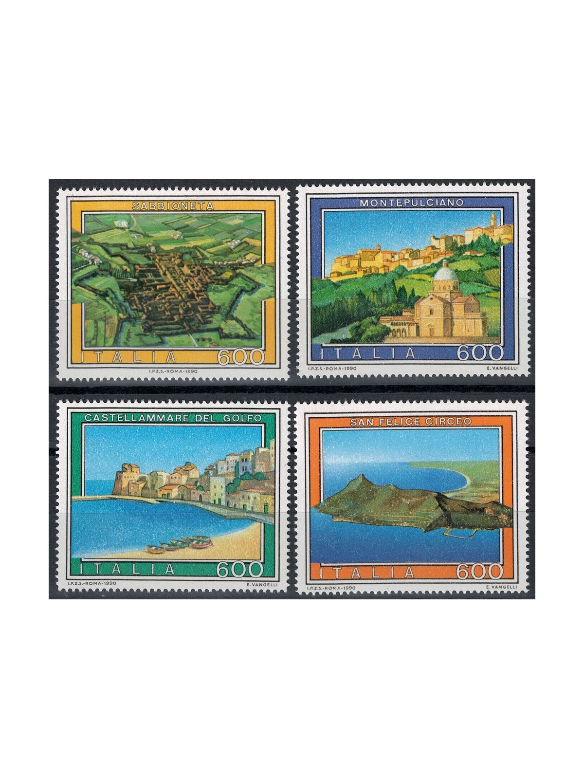 ITALIA 1990 Turismo 4v MNH**