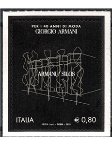 ITALY 2015 Giorgio Armani MNH**