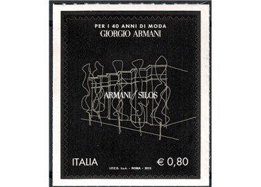 ITALIA 2015 Giorgio Armani MNH**