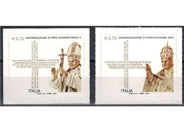 ITALY 2014 Canonization of Popes 2v MNH**