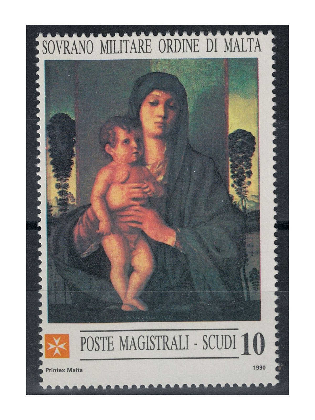 SMOM 1990 Natale MNH**